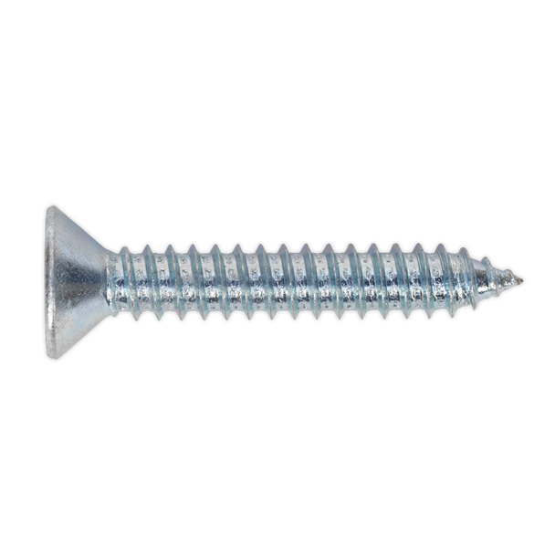 Sealey ST6338 ⏐ Self-Tapping Countersunk Pozi Screw 6.3 x 38mm, DIN 7982 - Pack of 100