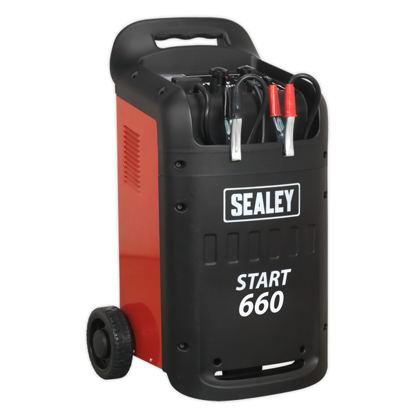 Sealey START660 ⏐ 12/24V Starter/Charger 660/100A 230V