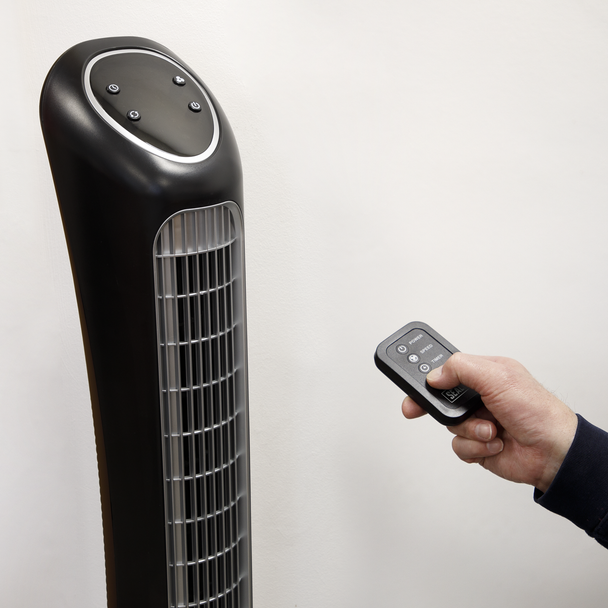 Sealey STF43Q ⏐ Quiet High Performance Oscillating Tower Fan 43"