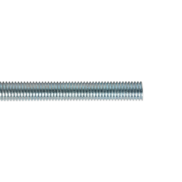 Sealey STUD6 ⏐ Zinc Plated Threaded Rod M6 x 1m - Pack of 5