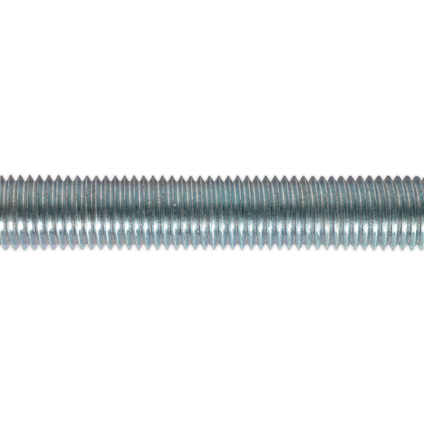 Sealey STUD16 ⏐ Zinc Plated Threaded Rod M16 x 1m - Pack of 5