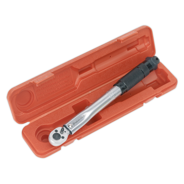 Sealey STW1012 ⏐ Premier Calibrated Micrometer Style Torque Wrench 3/8"Sq Drive 2-24Nm