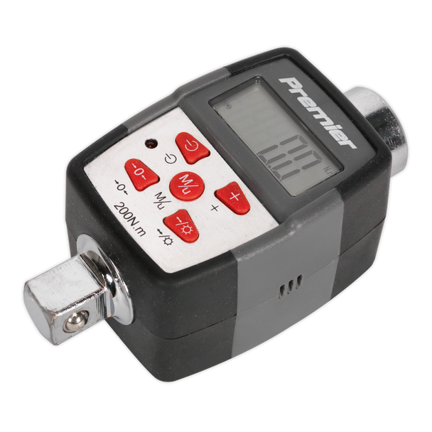 Sealey STW291 ⏐ Premier Digital Torque Adaptor with Angle Function 1/2"Sq Drive 20-200Nm