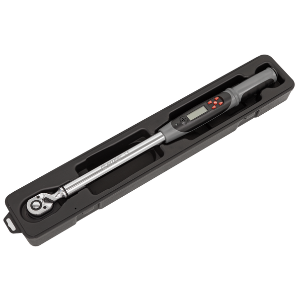 Sealey STW306 ⏐ Premier Digital Torque Wrench with Angle Function 1/2"Sq Drive 20-200Nm