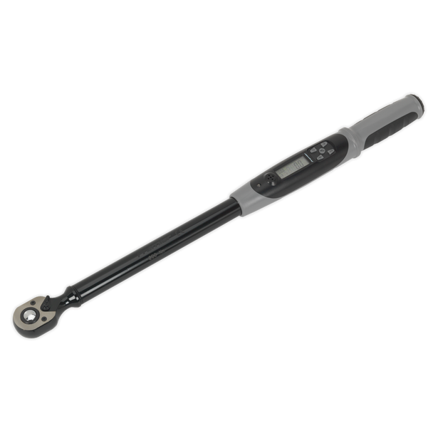 Sealey STW306B ⏐ Premier Black Digital Torque Wrench with Angle Function 1/2"Sq Drive 20-200Nm