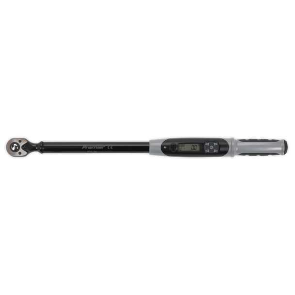 Sealey STW306B ⏐ Premier Black Digital Torque Wrench with Angle Function 1/2"Sq Drive 20-200Nm