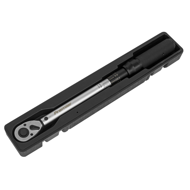 Sealey STW400 ⏐ Premier Micrometer Torque Wrench 1/2"Sq Drive 40-210Nm