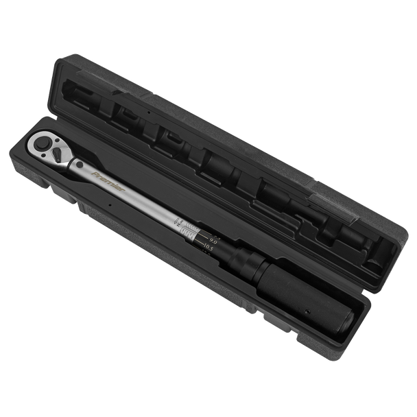 Sealey STW400 ⏐ Premier Micrometer Torque Wrench 1/2"Sq Drive 40-210Nm