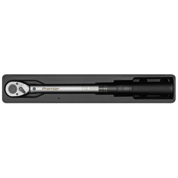 Sealey STW400 ⏐ Premier Micrometer Torque Wrench 1/2"Sq Drive 40-210Nm