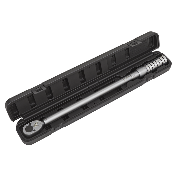 Sealey STW704 ⏐ Premier Calibrated Micrometer Style Torque Wrench 1/2"Sq Drive 60-340Nm