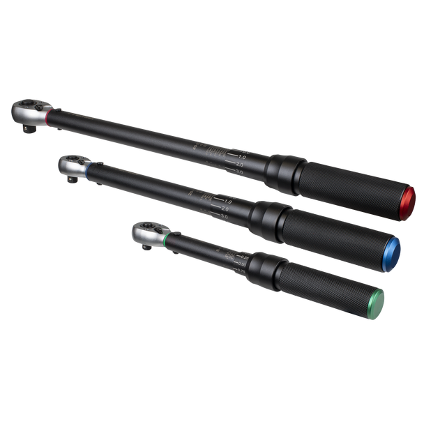 Sealey STW900SETB ⏐ Torque Wrench Micrometer 3pc Set – Premier Black