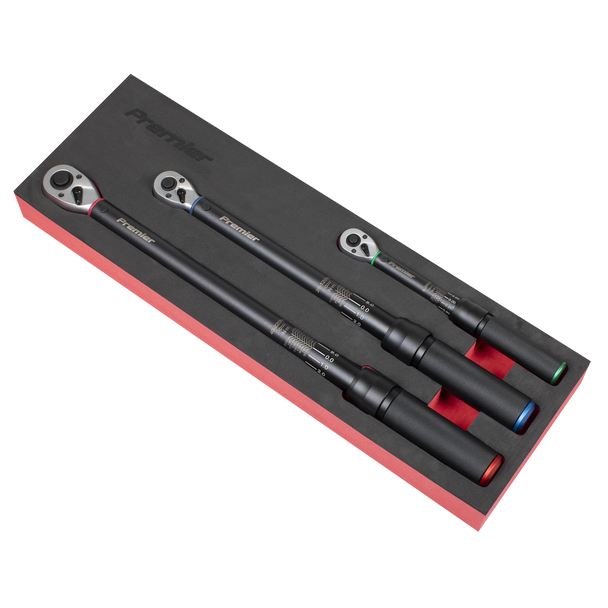 Sealey STW900SETB ⏐ Torque Wrench Micrometer 3pc Set – Premier Black