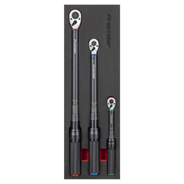 Sealey STW900SETB ⏐ Torque Wrench Micrometer 3pc Set – Premier Black