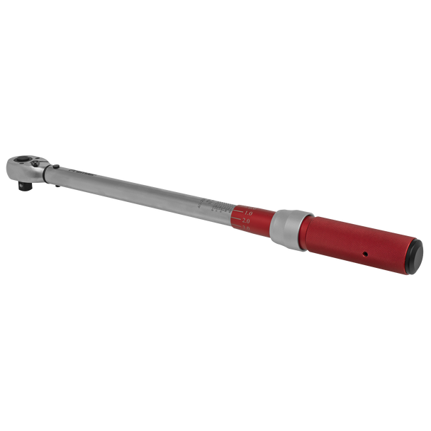 Sealey STW904 ⏐ Premier Calibrated Micrometer Torque Wrench 1/2"Sq Drive 40-220Nm