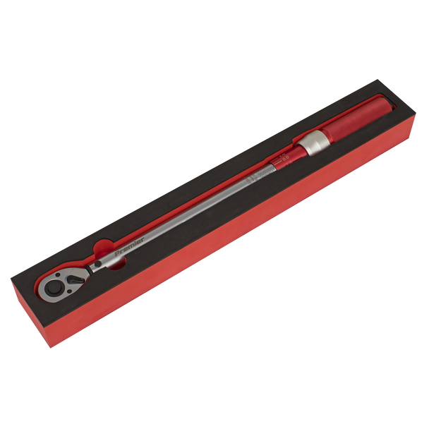 Sealey STW904 ⏐ Premier Calibrated Micrometer Torque Wrench 1/2"Sq Drive 40-220Nm