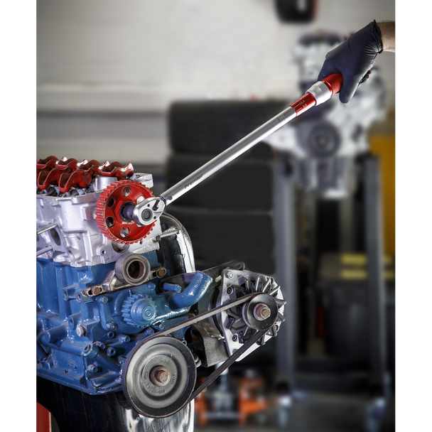 Sealey STW905 ⏐ Premier Calibrated Micrometer Torque Wrench 1/2"Sq Drive 60-330Nm