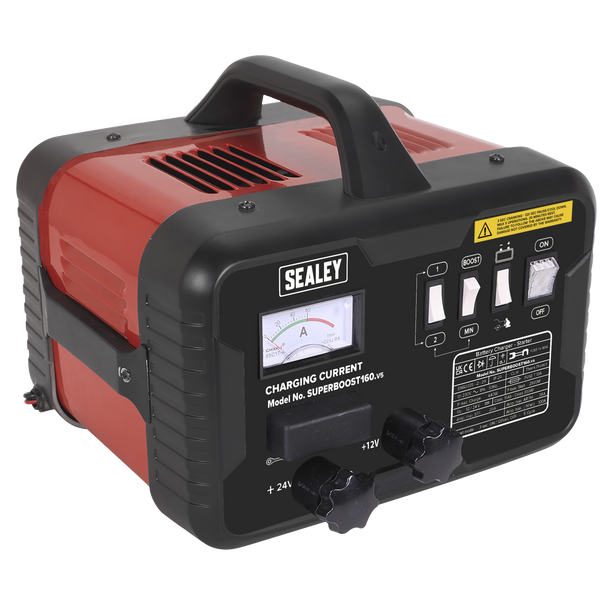 Sealey SUPERBOOST160 ⏐ 12/24V Starter/Charger 160/30Amp 230V