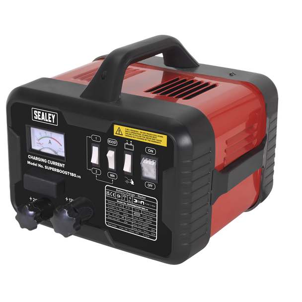 Sealey SUPERBOOST180 ⏐ 12/24V Starter/Charger 180/40A 230V