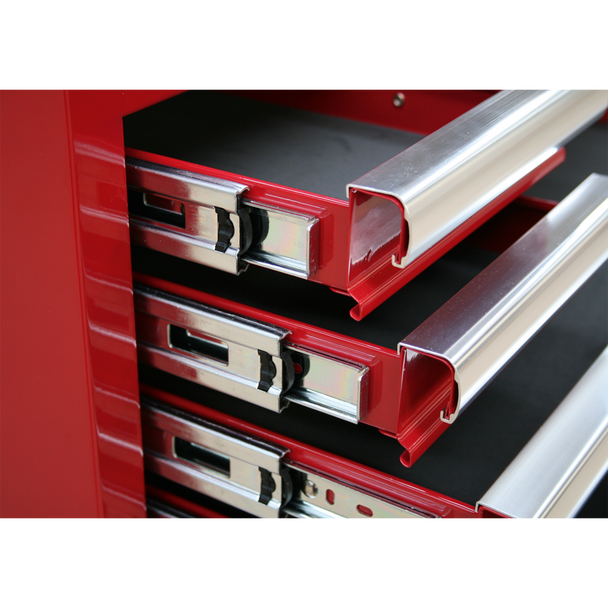 Sealey SPTCOMBO1 ⏐ Superline PRO® Tool Chest Combination 14 Drawer with 1179pc Tool Kit - Red