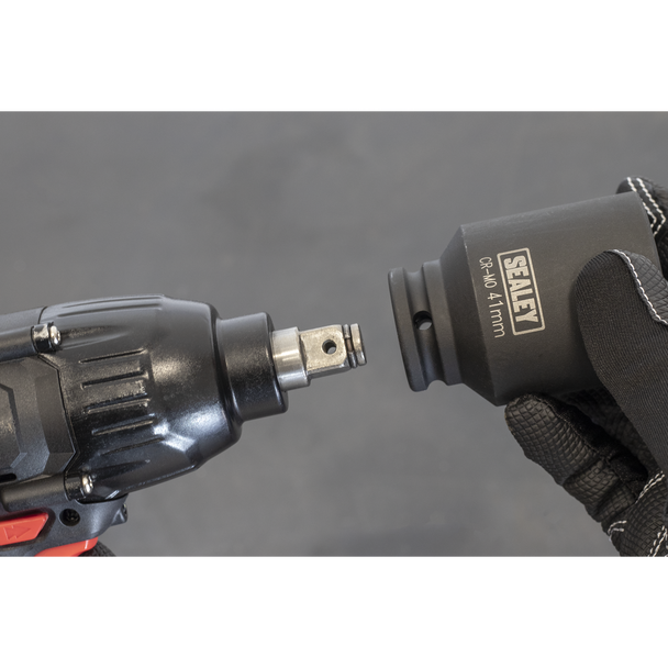 Sealey SX007 ⏐ Premier Deep Impact Socket 1/2"Sq Drive 41mm