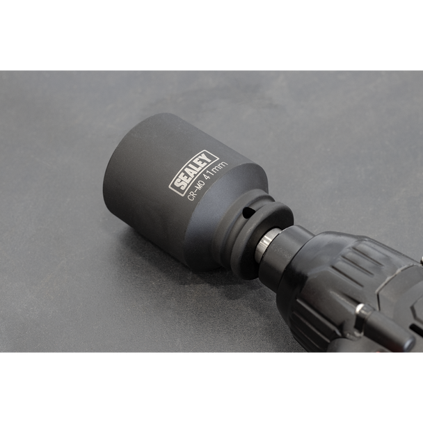 Sealey SX007 ⏐ Premier Deep Impact Socket 1/2"Sq Drive 41mm