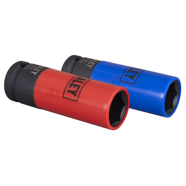 Sealey SX01819 ⏐ Alloy Wheel Impact Socket Set 1/2"Sq Drive 2pc