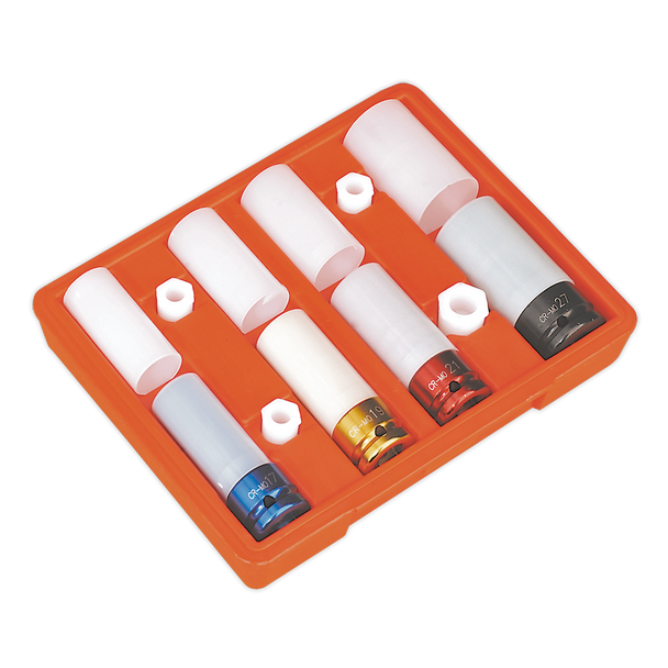 Sealey SX030 ⏐ Alloy Wheel Impact Socket Set 1/2"Sq Drive 4pc