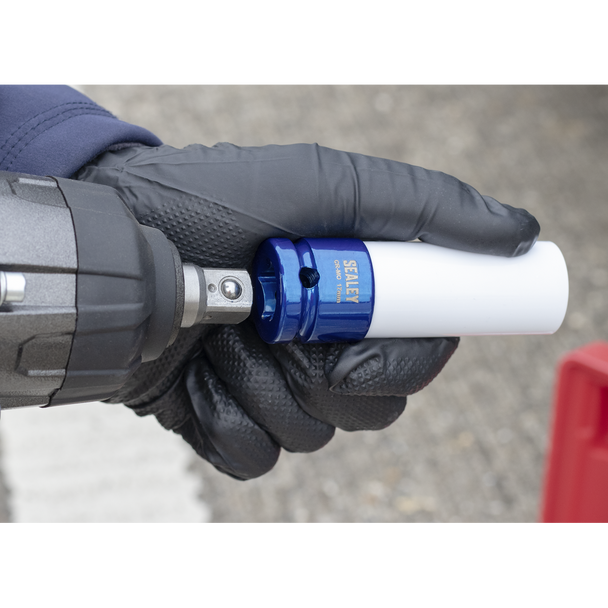 Sealey SX031 ⏐ Alloy Wheel Impact Socket Set 1/2"Sq Drive 3pc