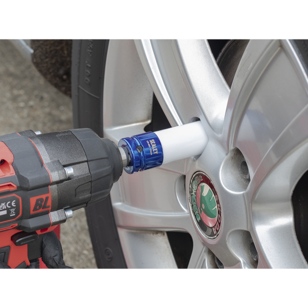 Sealey SX031 ⏐ Alloy Wheel Impact Socket Set 1/2"Sq Drive 3pc