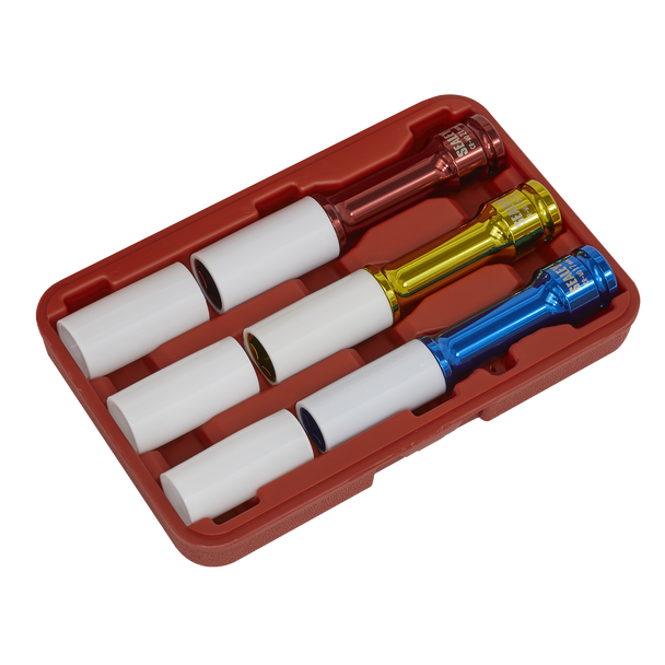 Sealey SX031D ⏐ Alloy Wheel Impact Socket Set 1/2"Sq Drive 3pc