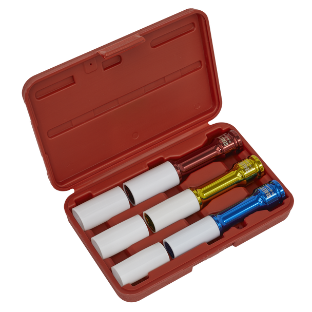 Sealey SX031D ⏐ Alloy Wheel Impact Socket Set 1/2"Sq Drive 3pc