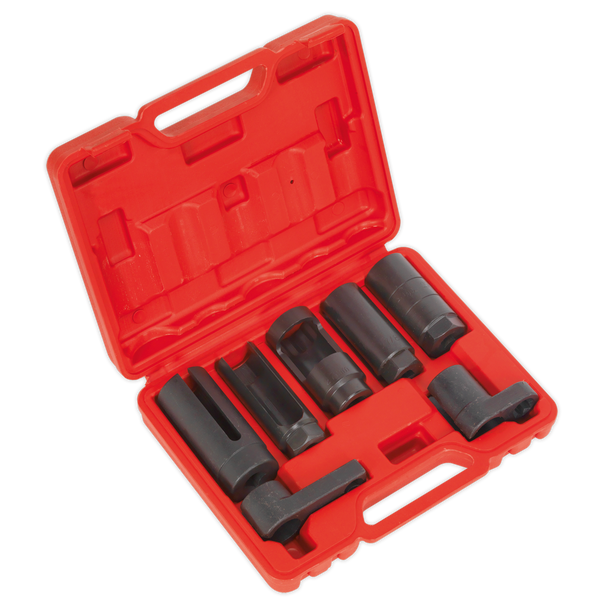 Sealey SX032 ⏐ Oxygen Sensor Socket Set 3/8" & 1/2"Sq Drive 7pc