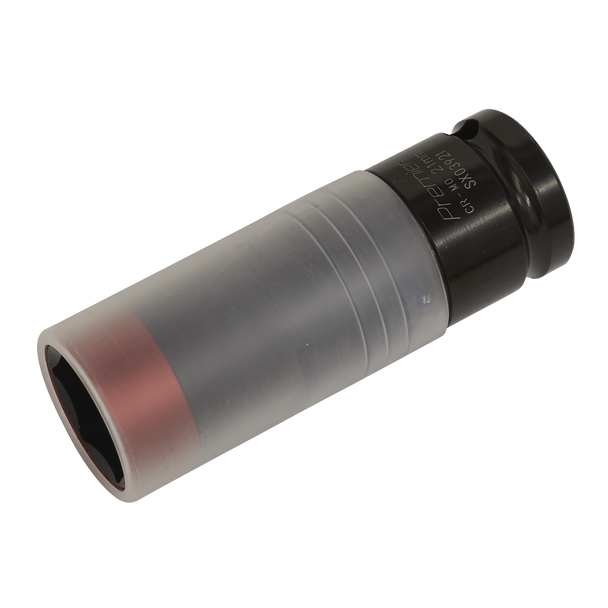 Sealey SX03921 ⏐ Premier Alloy Wheel Ultra-Power Impact Socket 1/2"Sq Drive 21mm