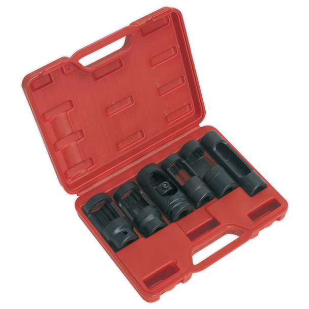 Sealey SX0401 ⏐ Diesel Injector Window Socket Set 1/2"Sq Drive 6pc