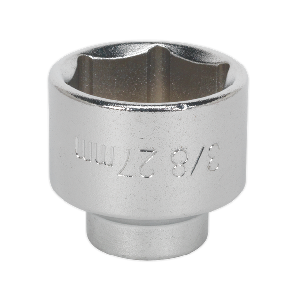 Sealey SX112 ⏐ Low Profile Oil Filter Socket 3/8"Sq Drive 27mm