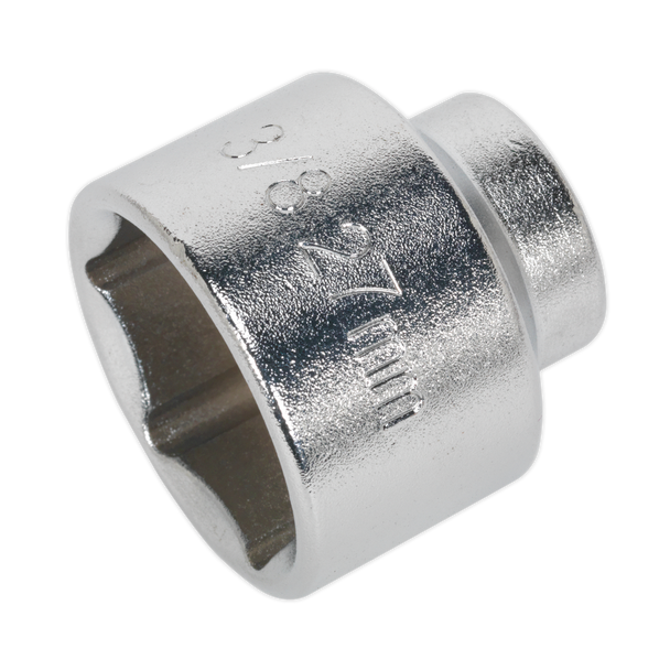 Sealey SX112 ⏐ Low Profile Oil Filter Socket 3/8"Sq Drive 27mm