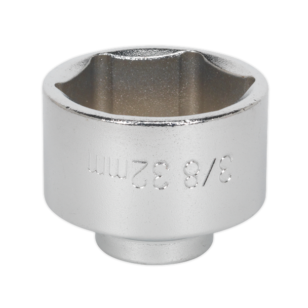 Sealey SX113 ⏐ Low Profile Oil Filter Socket 3/8"Sq Drive 32mm