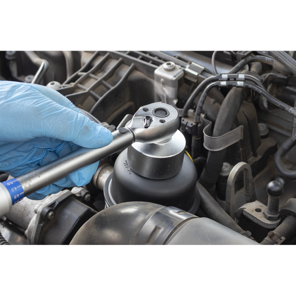 Sealey SX114 ⏐ Low Profile Oil Filter Socket 3/8"Sq Drive 36mm