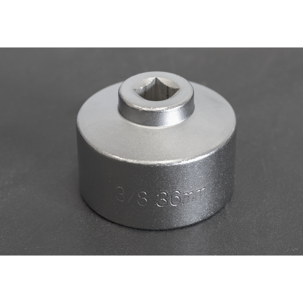 Sealey SX114 ⏐ Low Profile Oil Filter Socket 3/8"Sq Drive 36mm