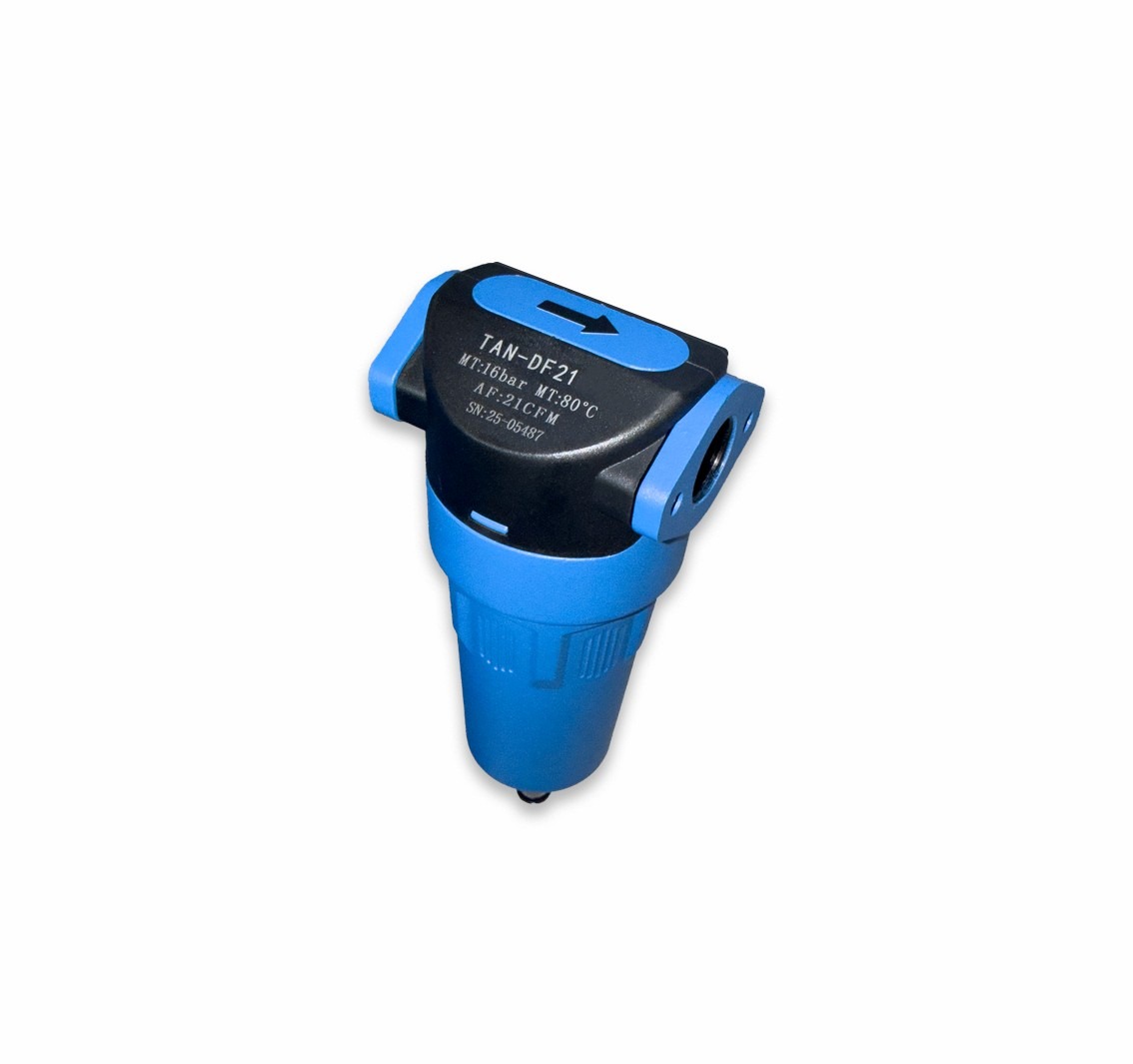 Tanair TAN-RD 06 ⏐ 21 CFM Refrigeration Dryer Package (Pre Filter/ General Purpose, Post Filter/Oil Removing & Final/ Activated Carbon Filter)