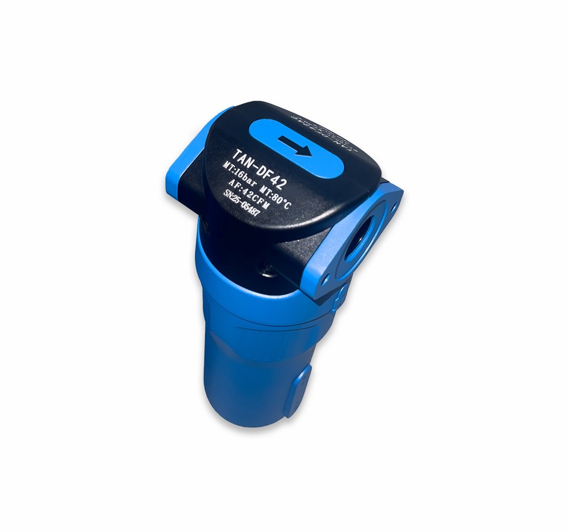 Tanair TAN-RD 12 ⏐ 42 CFM Refrigeration Dryer Package (Pre Filter/ General Purpose, Post Filter/Oil Removing & Final/ Activated Carbon Filter)