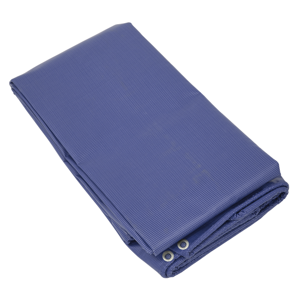 Sealey TARP4060 ⏐ Heavy Duty PVC Tarpaulin 4.88 x 6.10m - Blue