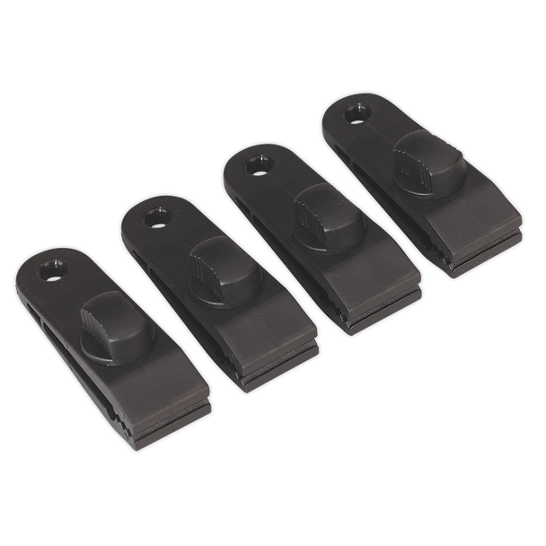 Sealey TARP4 ⏐ Tarpaulin Clip - Pack of 4