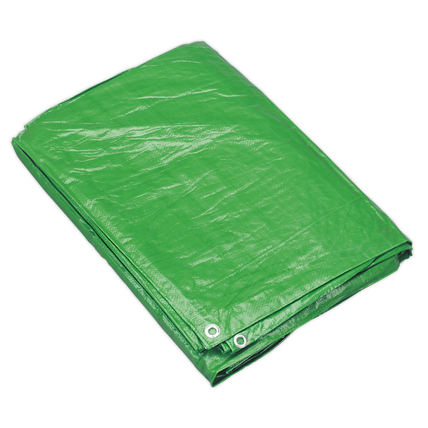Sealey TARP68G ⏐ Tarpaulin 1.73 x 2.31m - Green