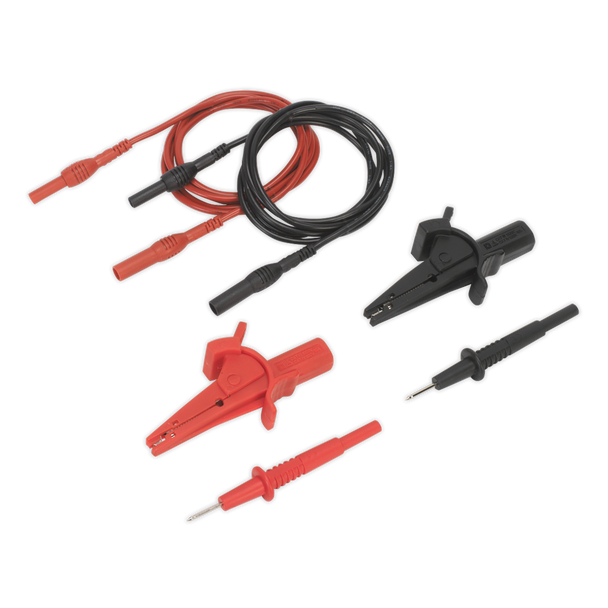Sealey TATL ⏐ Automotive Test Lead & Crocodile Clip Set 6pc