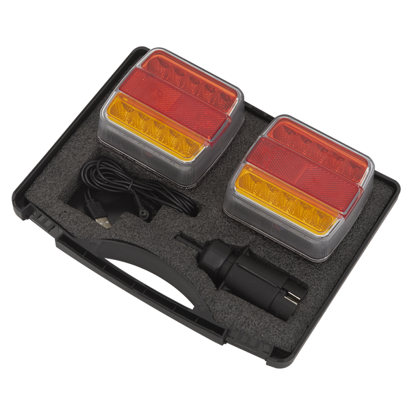 Sealey TB18LEDW ⏐ Wireless SMD LED Trailer Light Set 2pc