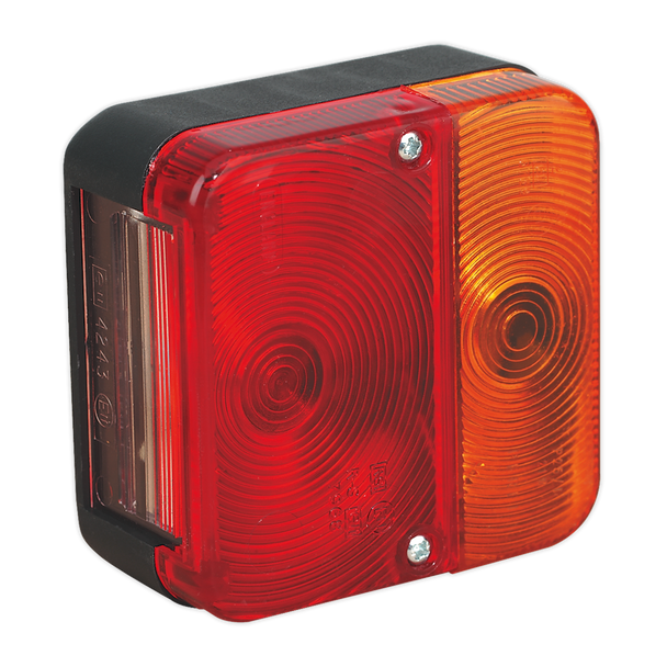 Sealey TB18 ⏐ Rear Square Lamp Cluster with Bulbs 12V