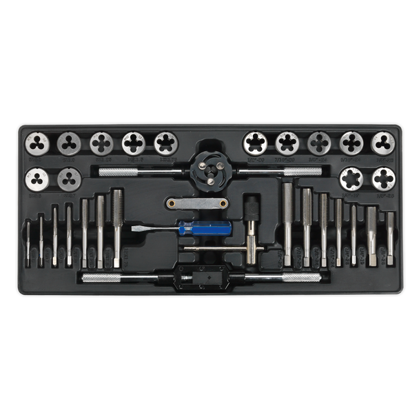 Sealey TBT26 ⏐ Premier Tap & Die Set with Tool Tray 33pc