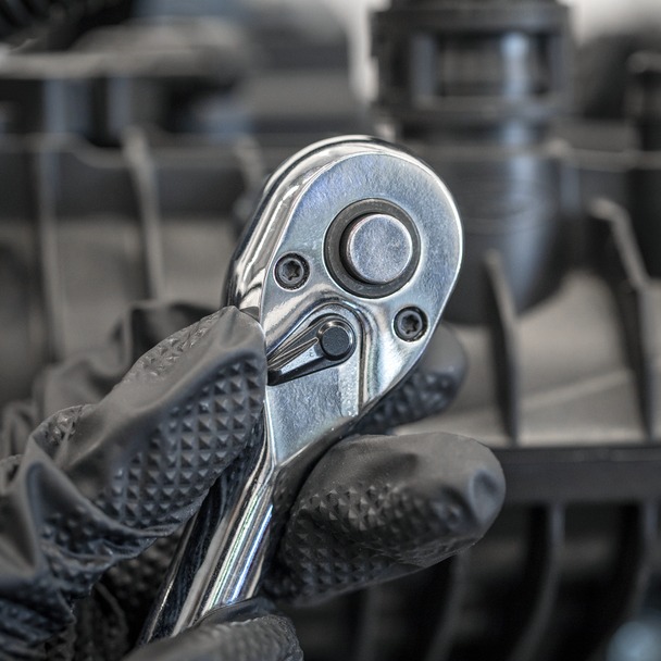 Sealey TBT45 ⏐ Ratchet, Torque Wrench, Breaker Bar & Socket Adaptor Set with Tool Tray 3/8"Sq & 1/2"Sq Drive 12pc