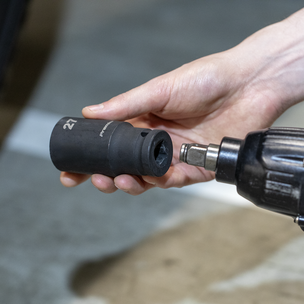 Sealey TBT46 ⏐ Impact Socket Set with Tool Tray 1/2"Sq Drive 22pc